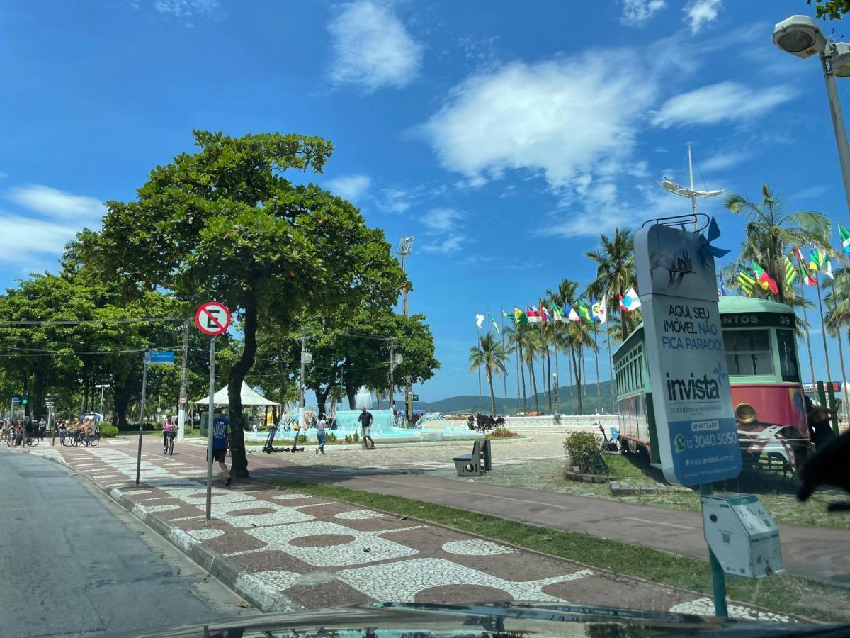 Praia Gonzaga, Santos Екстериор снимка